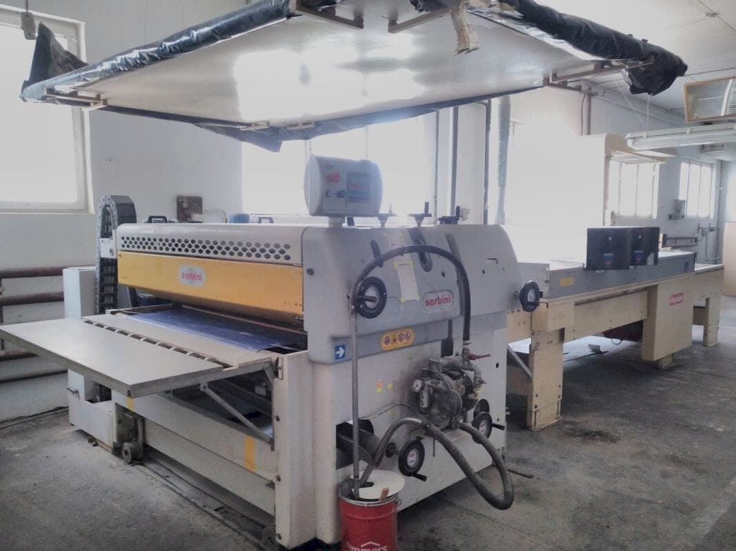Вид станка SORBINI smartcoater sp1  спереди