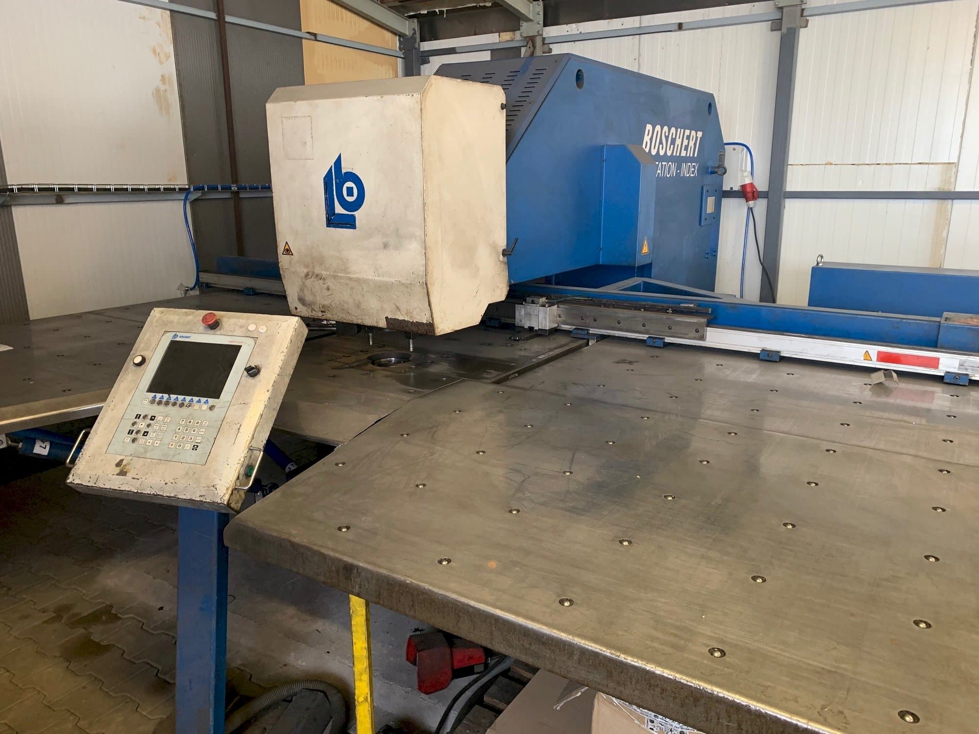 Вид станка Boschert EL 1250 Rota-Index  спереди