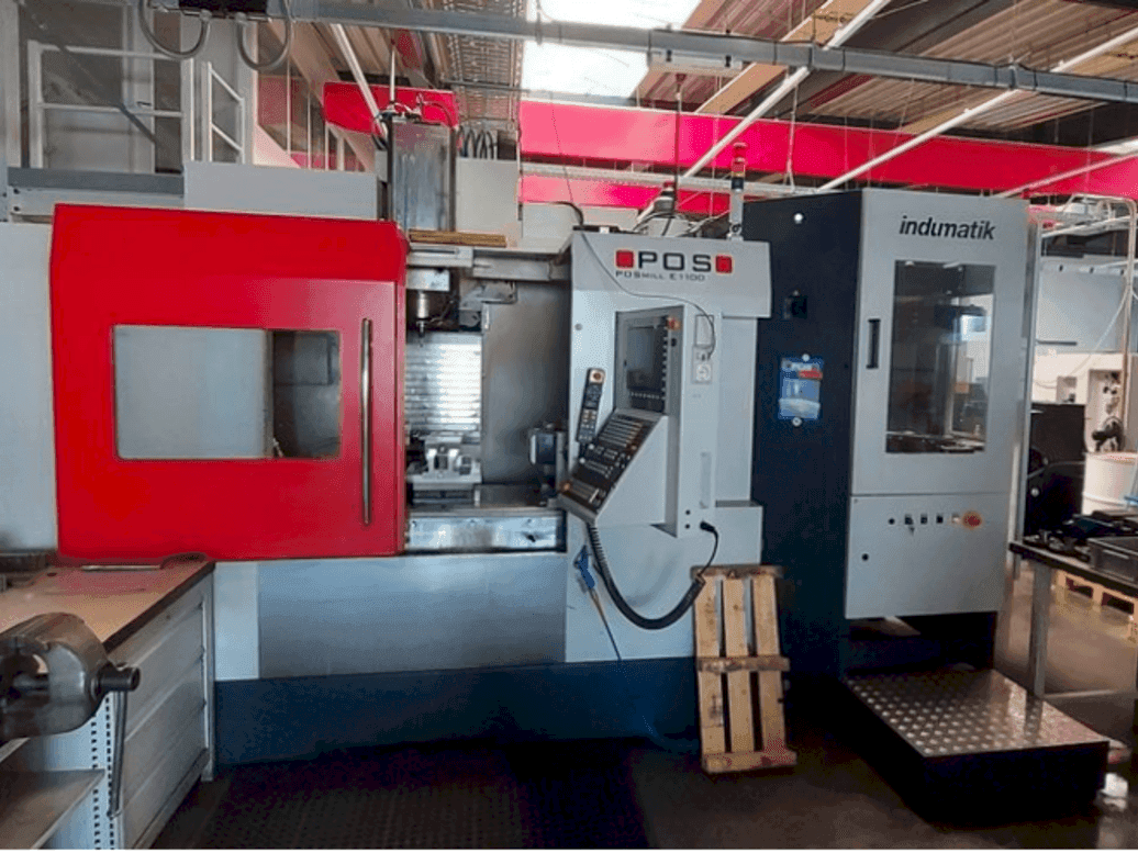 Вид станка POSmill POS E1100  спереди