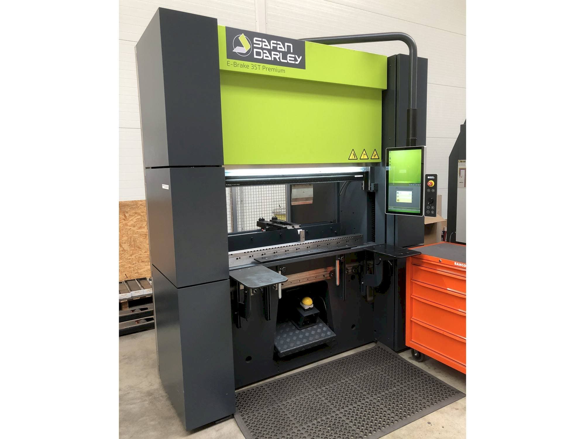 Вид станка Safan Darley E-Brake 35T Premium  спереди