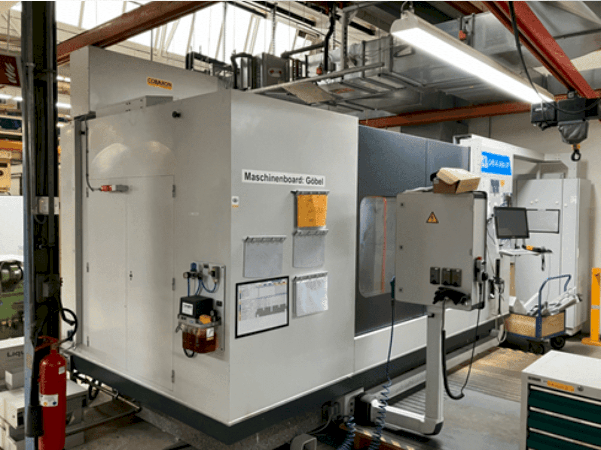 Вид станка Willi Göbel GRS-III-2400-SP  спереди