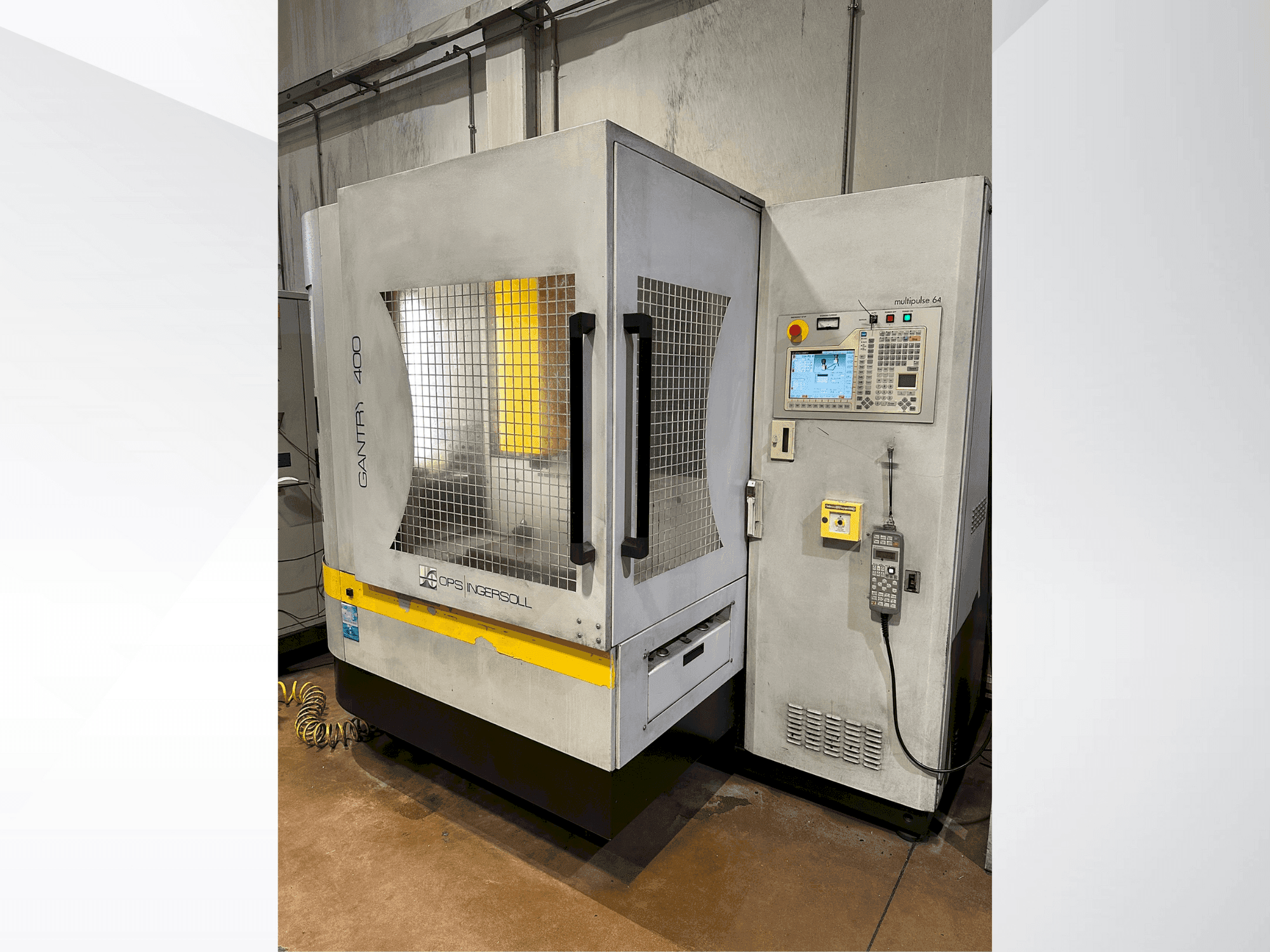 Вид станка INGERSOLL Gantry 400  спереди