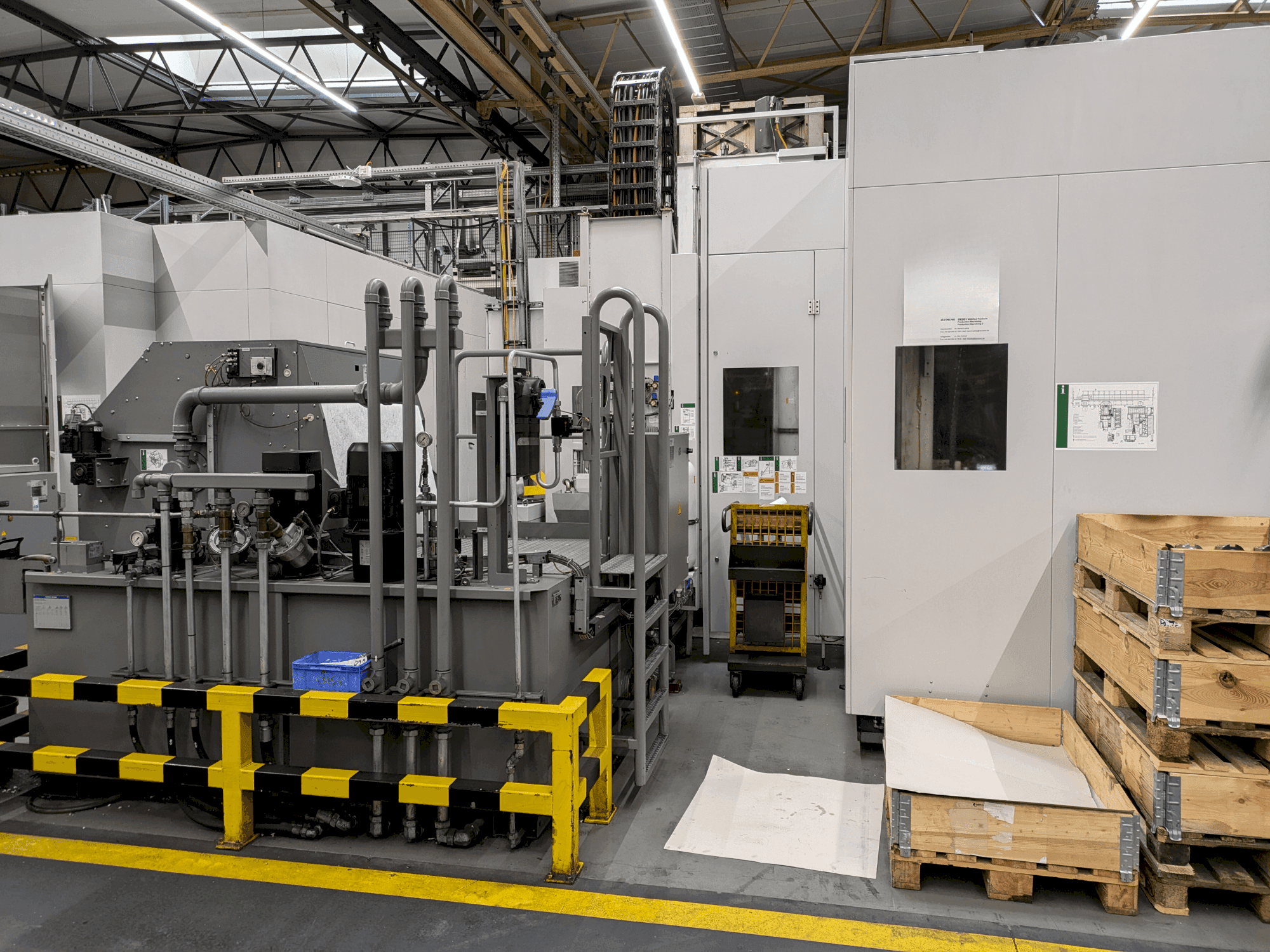 Вид станка Heckert HEC 1000 H/V  спереди