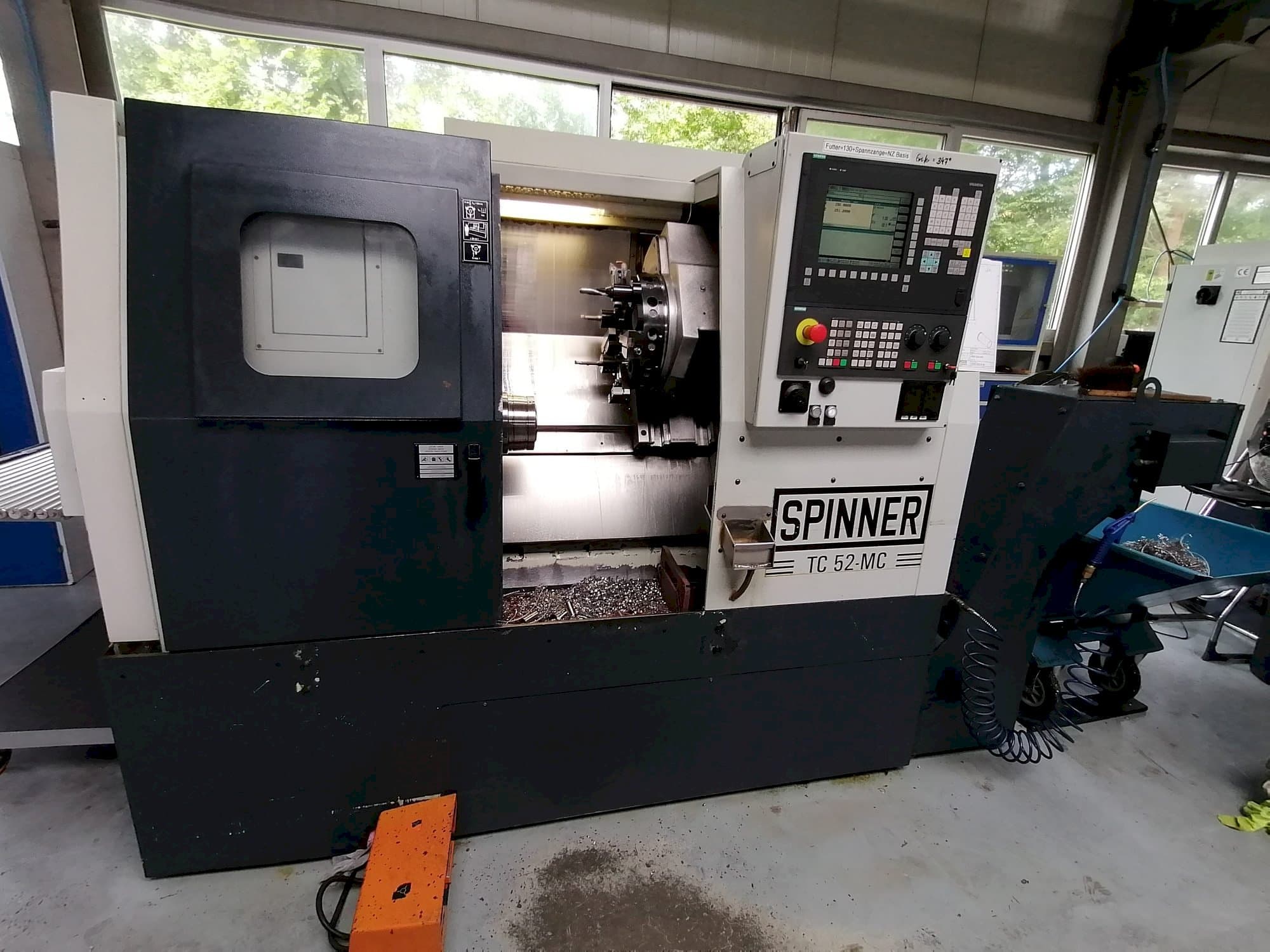 Вид станка SPINNER TC 52-MC  спереди
