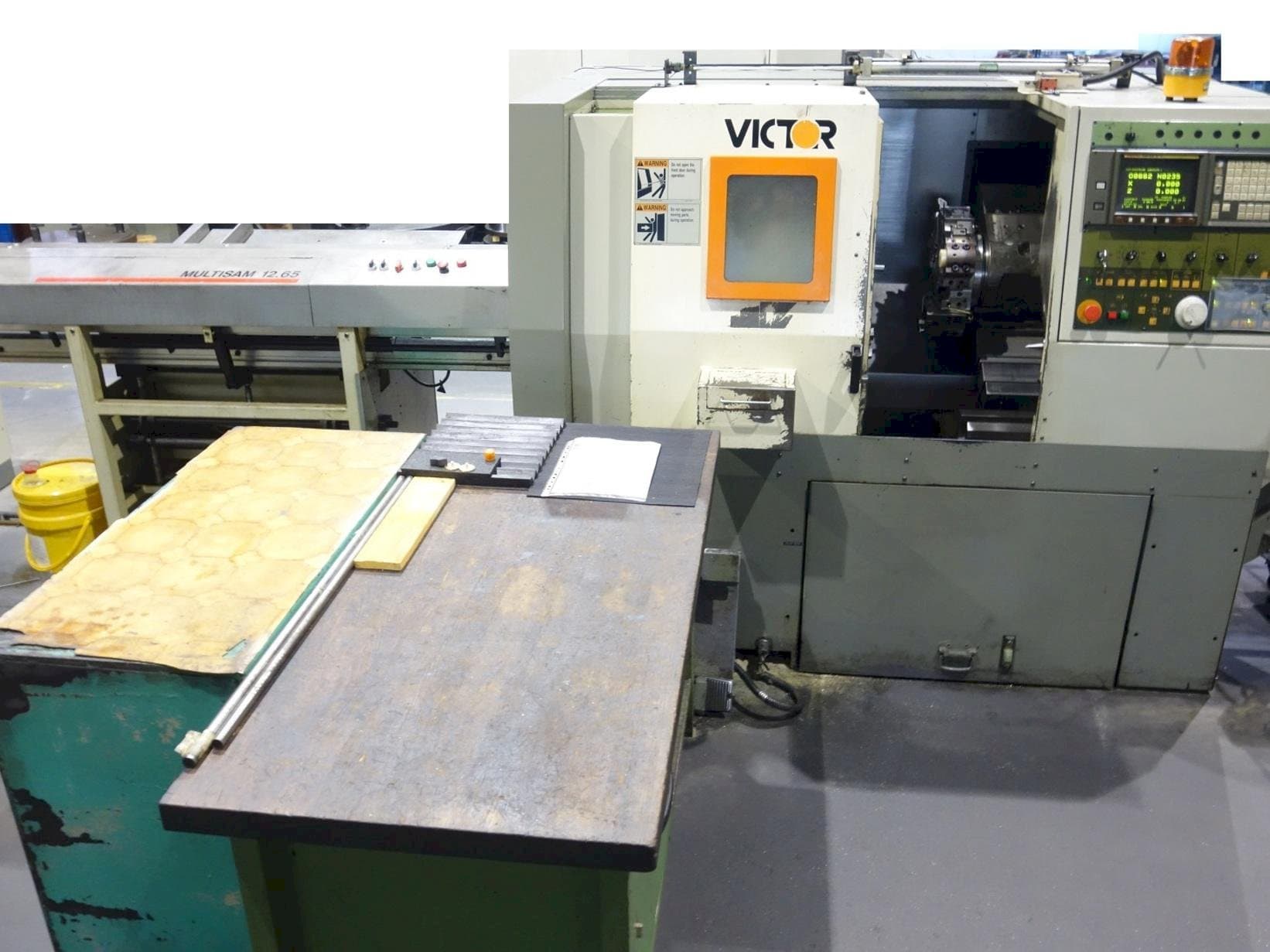 Вид станка Victor V Turn plus 15 (1996)  спереди