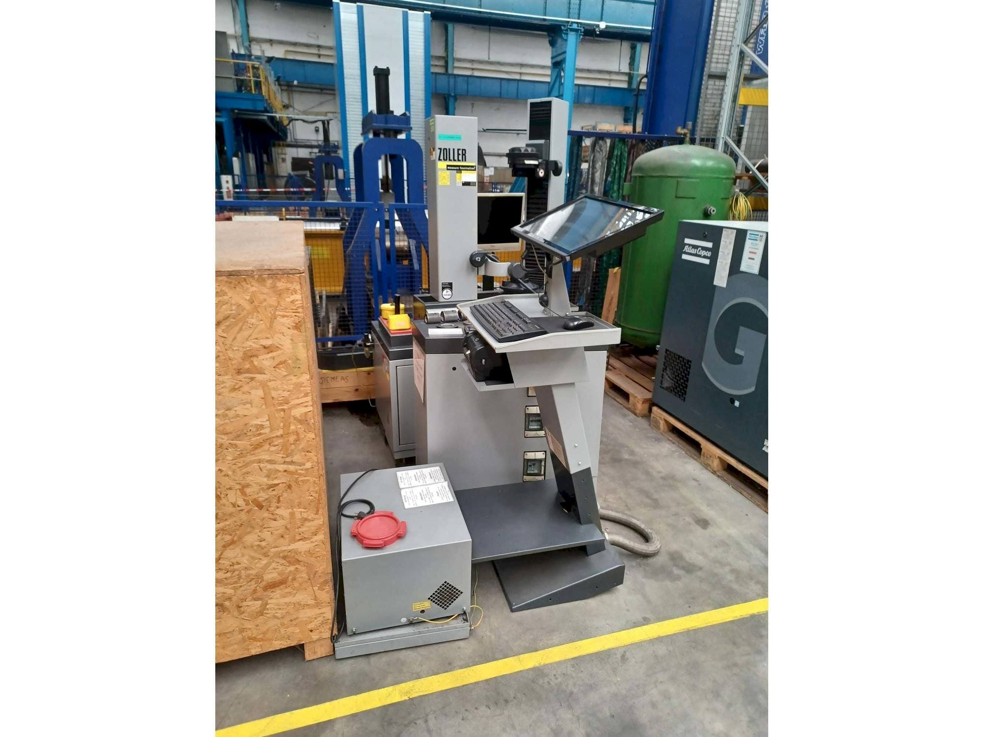 Вид станка Zoller R460C3-00137  спереди