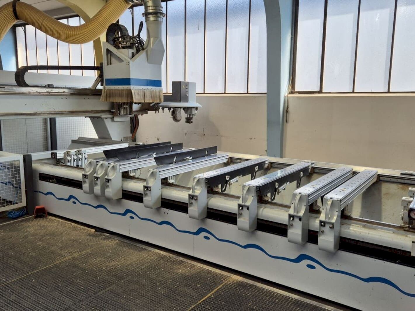 Вид станка HOMAG Optimat BAZ 211  спереди