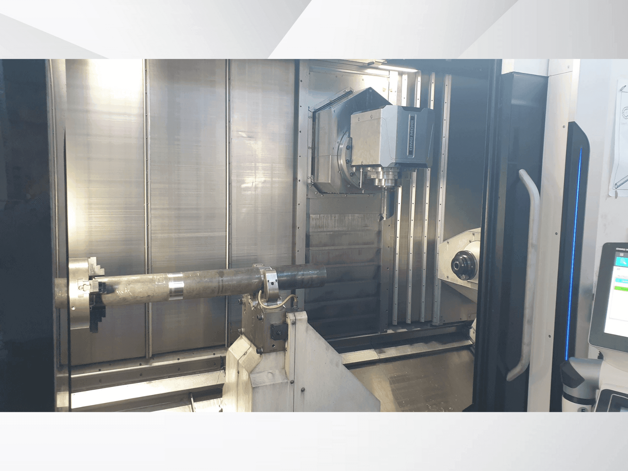 Вид станка DMG MORI NTX 2500/1500  спереди