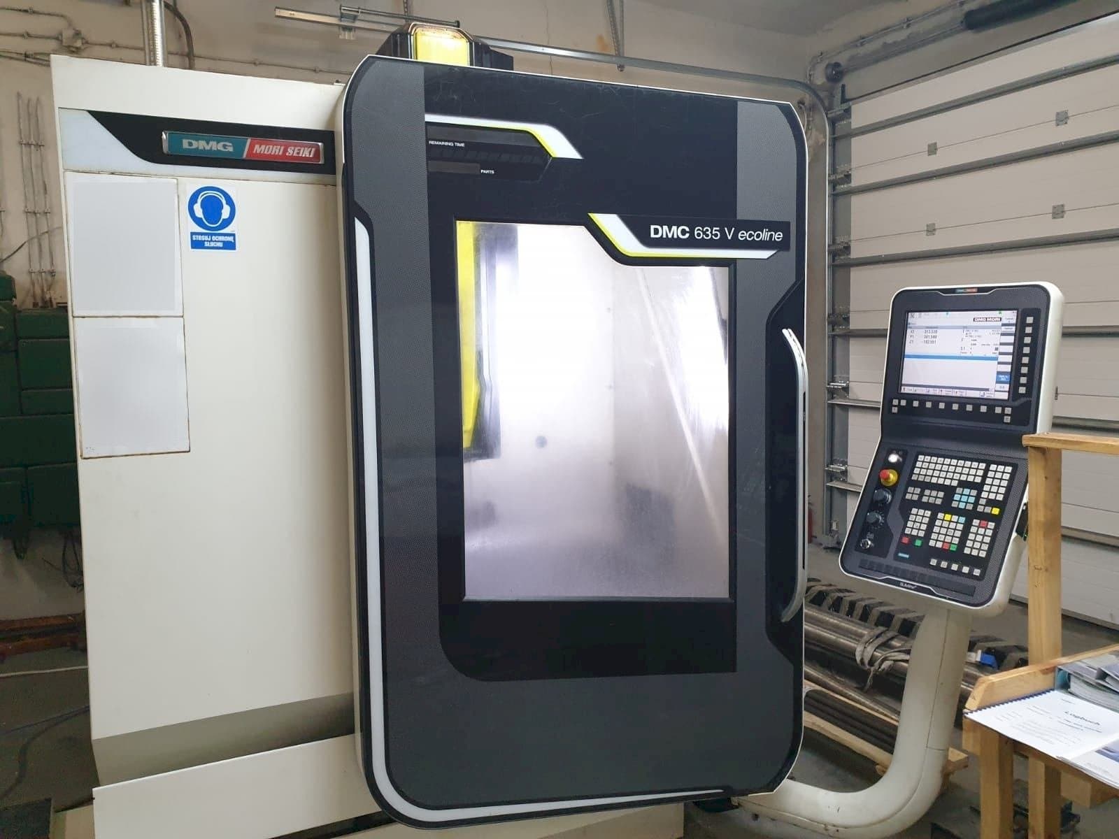 Вид станка DMG DMC 635 V ecoline  спереди