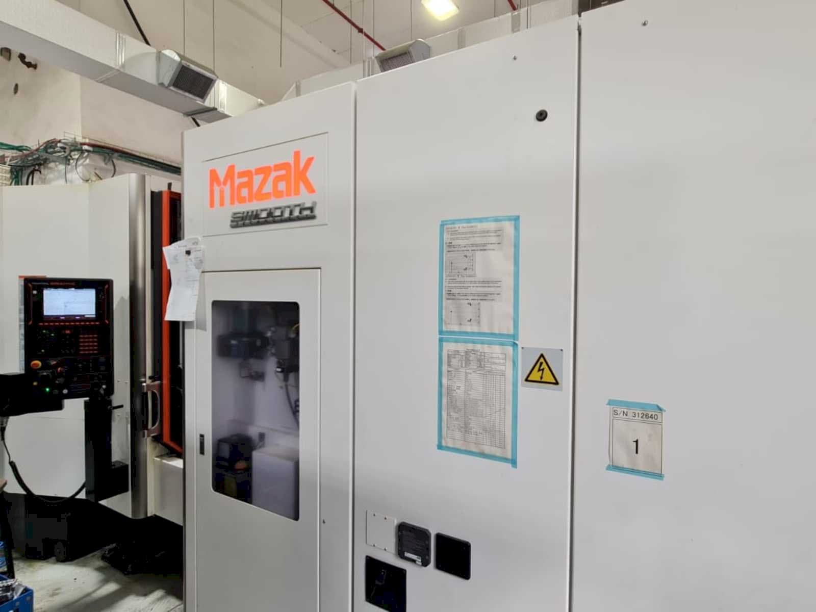 Вид станка Mazak HCH-4000  спереди