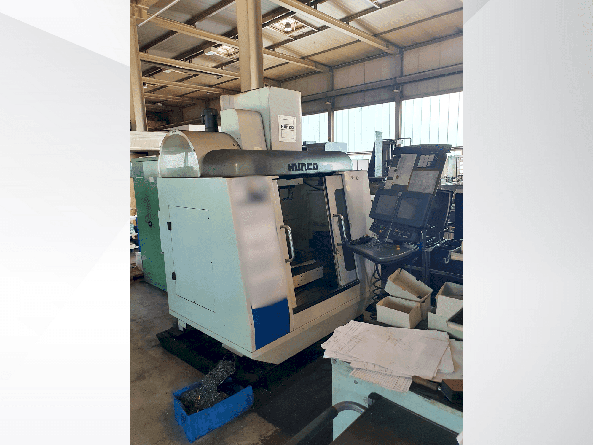 Вид станка Hurco VMX42T  спереди