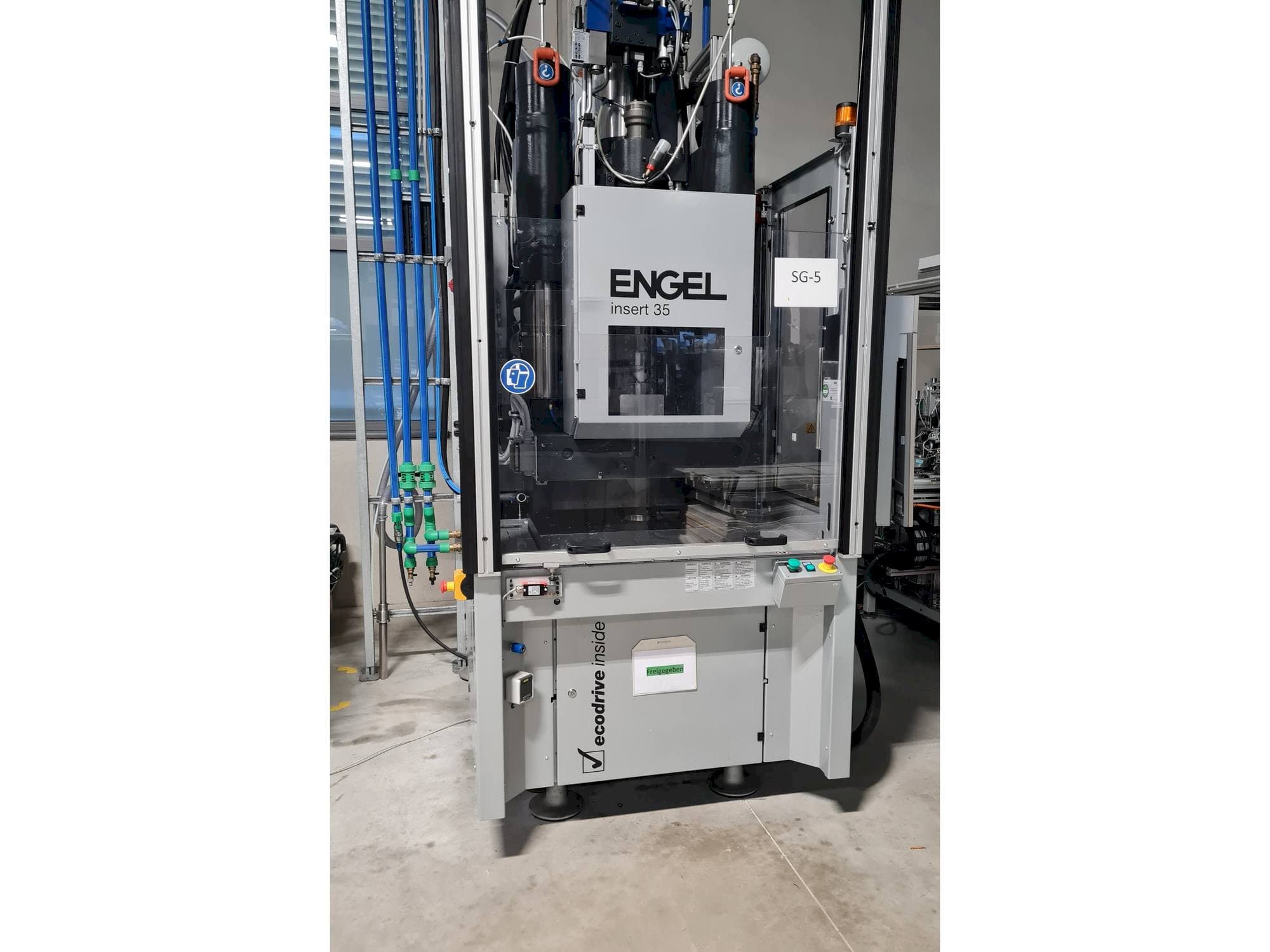 Вид станка Engel insert 60V-35 single XS ecodrive  спереди