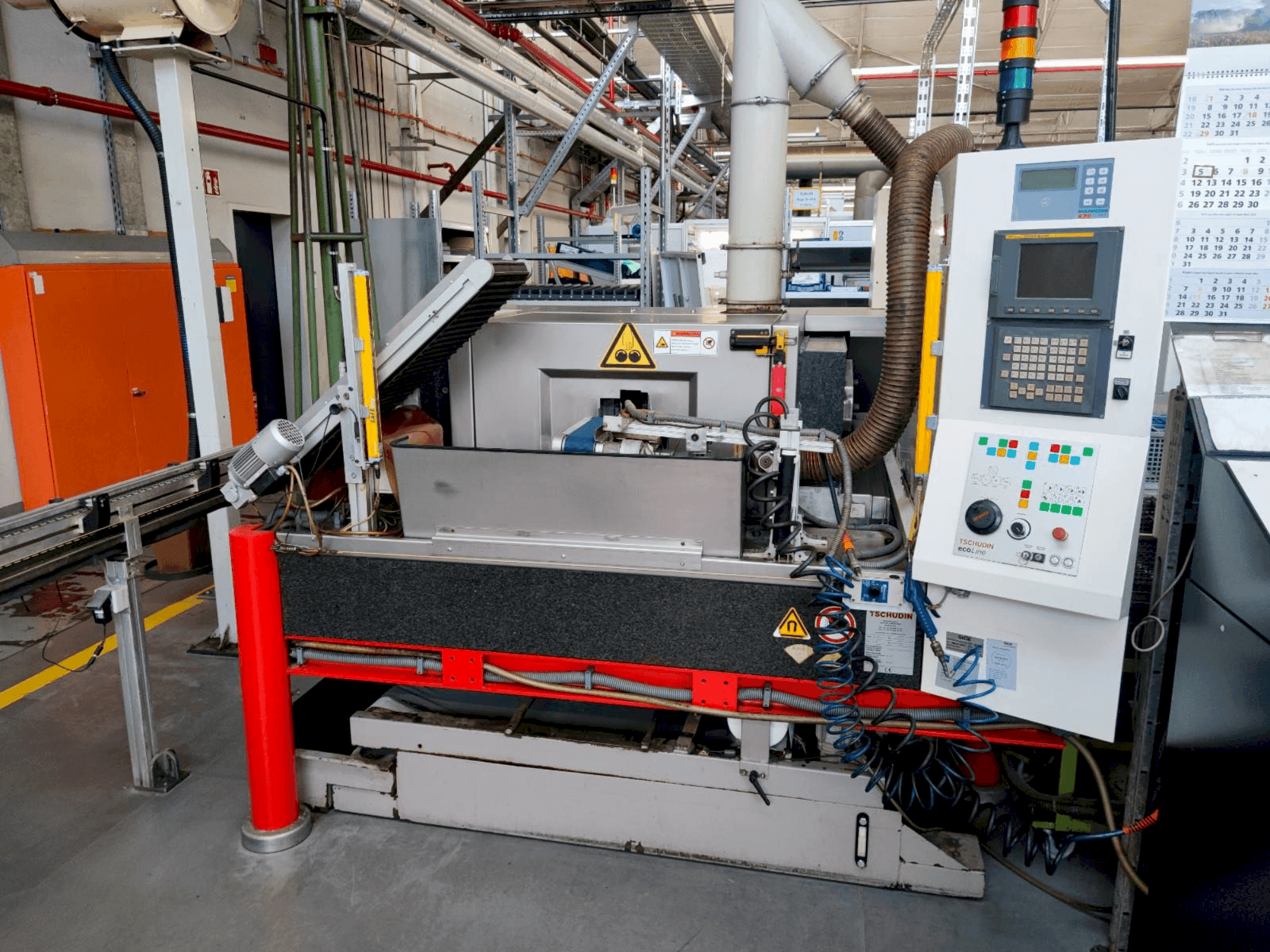 Вид станка TSCHUDIN ecoLINE 400  спереди