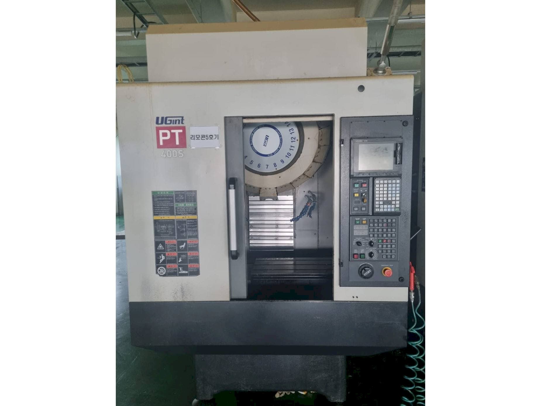 Вид станка UGINT PT400S  спереди