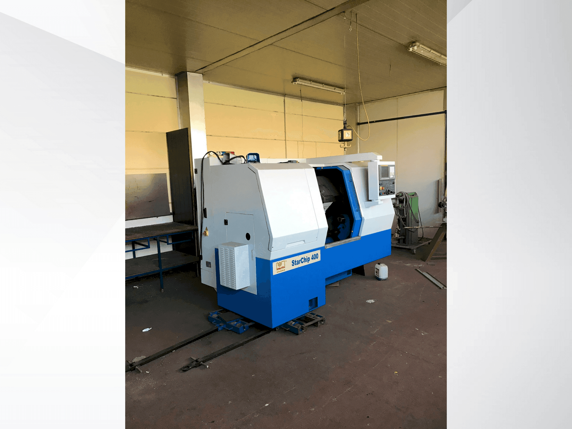 Вид станка KNUTH Starship 400  спереди