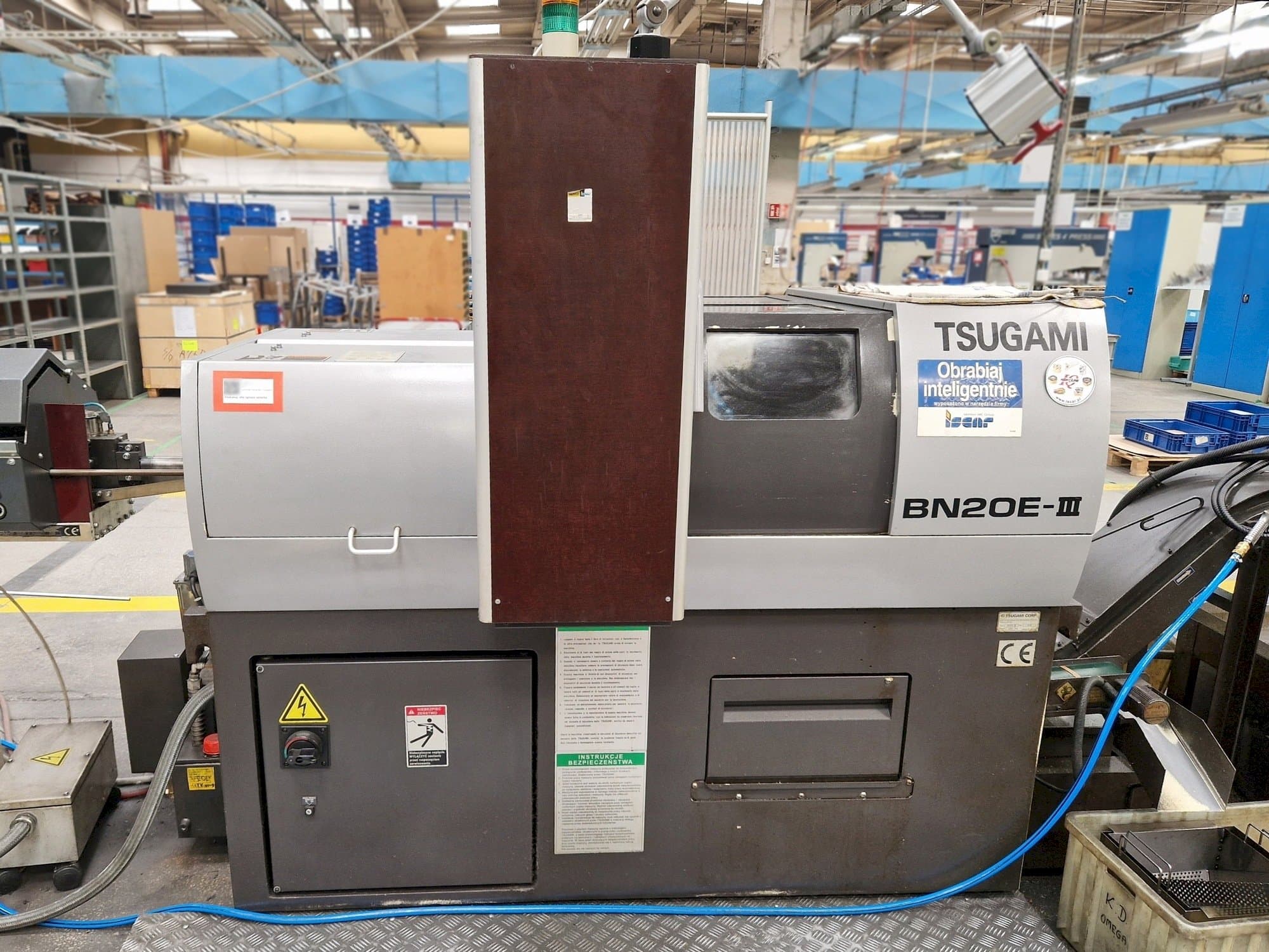 Вид станка TSUGAMI BN20E-III  спереди