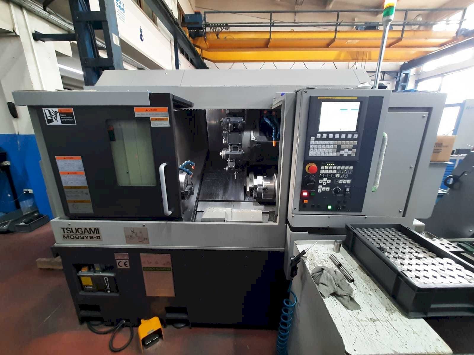 Вид станка TSUGAMI MO8SYE-II  спереди