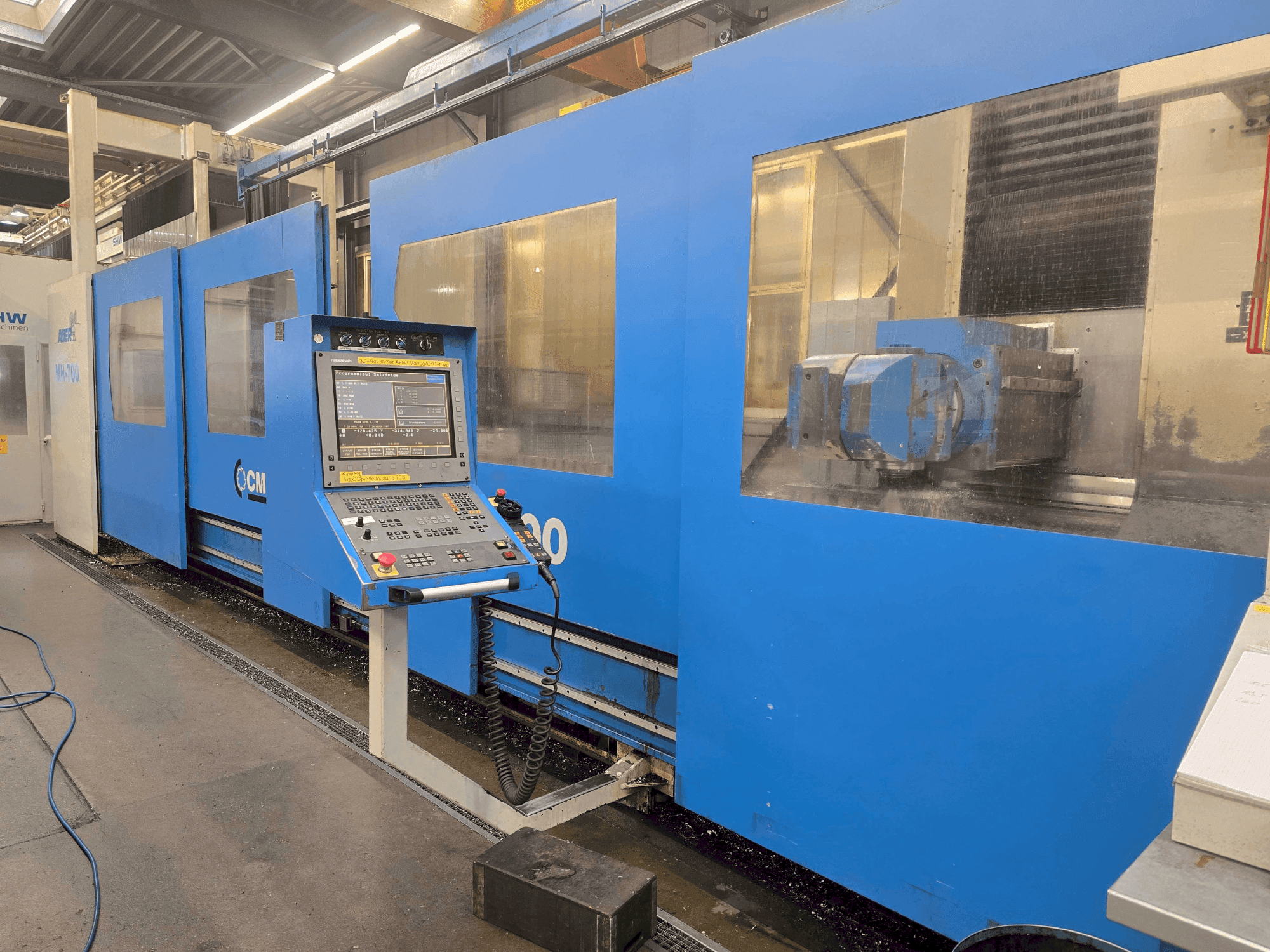 Вид станка CME MH-700  спереди