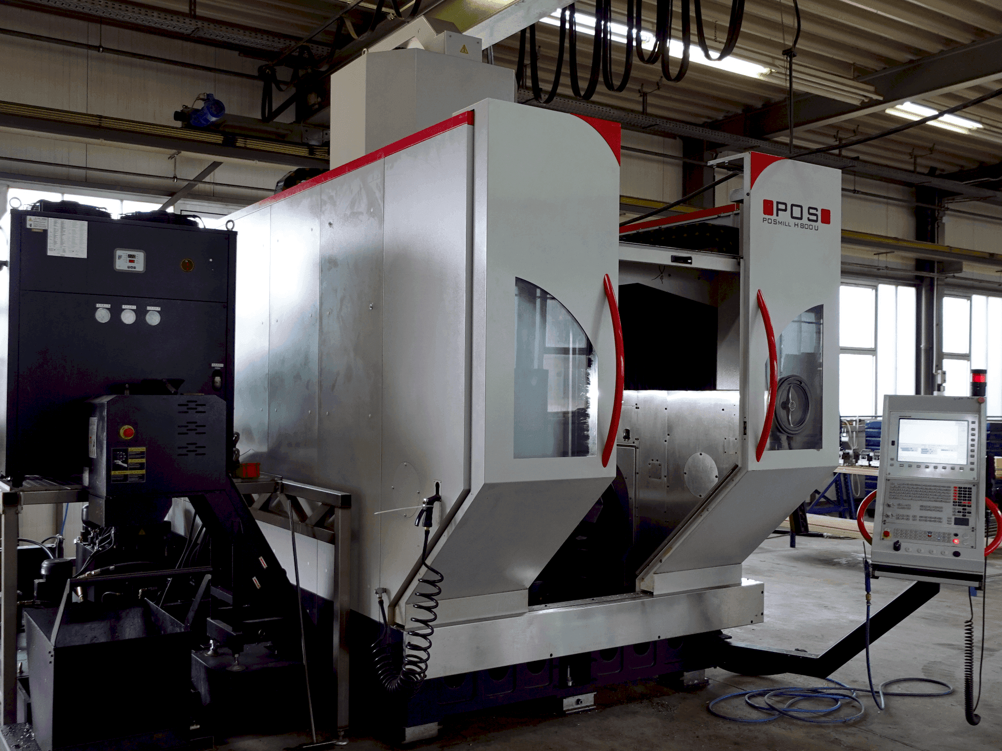 Вид станка POSmill H 800 U  спереди