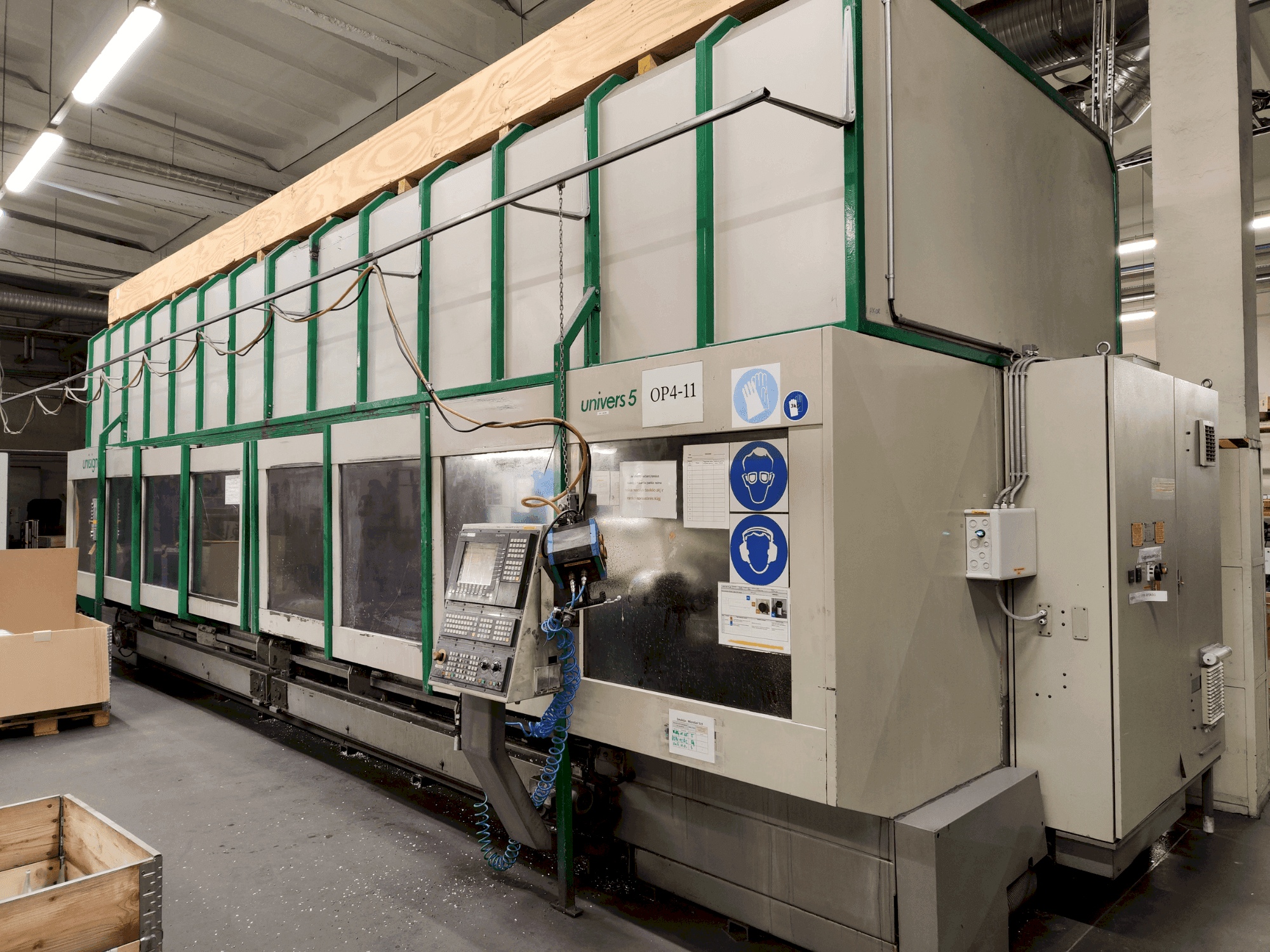 Вид станка Unisign UNIVERS 5  спереди