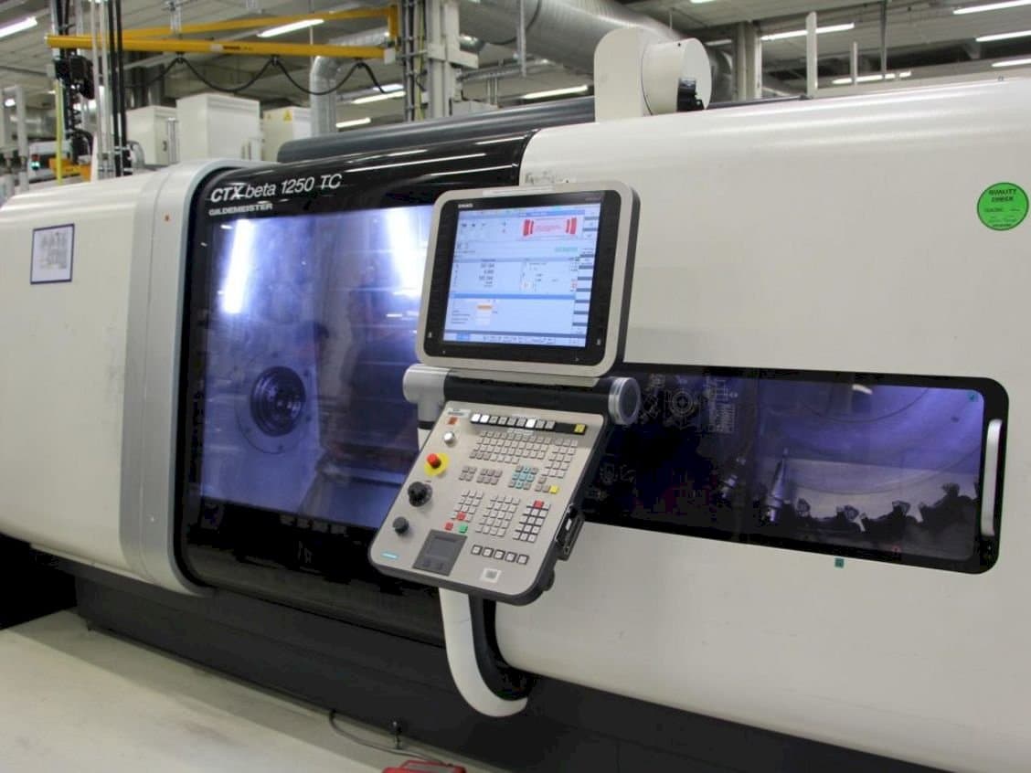 Вид станка DMG MORI GILDEMEISTER CTX Beta 1250 TC  спереди