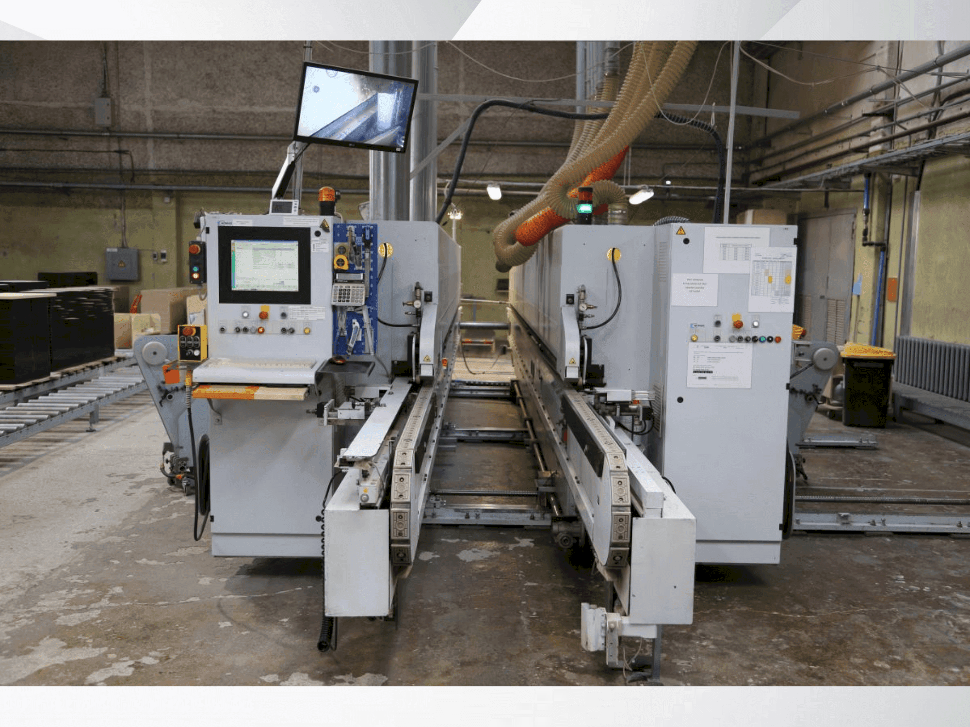 Вид станка HOMAG KFL 526 / C  спереди