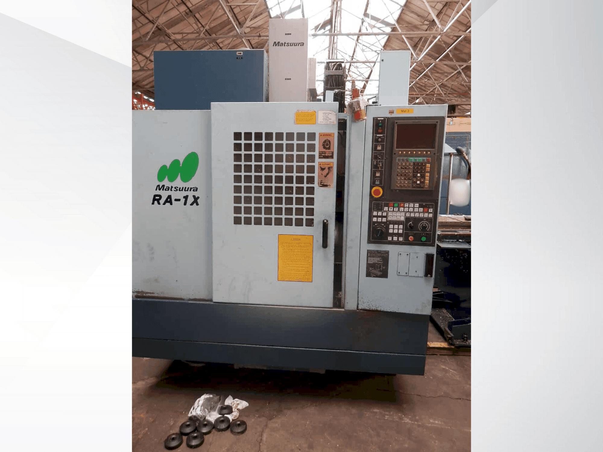 Вид станка Matsuura RA-1X Twin Pallet  спереди
