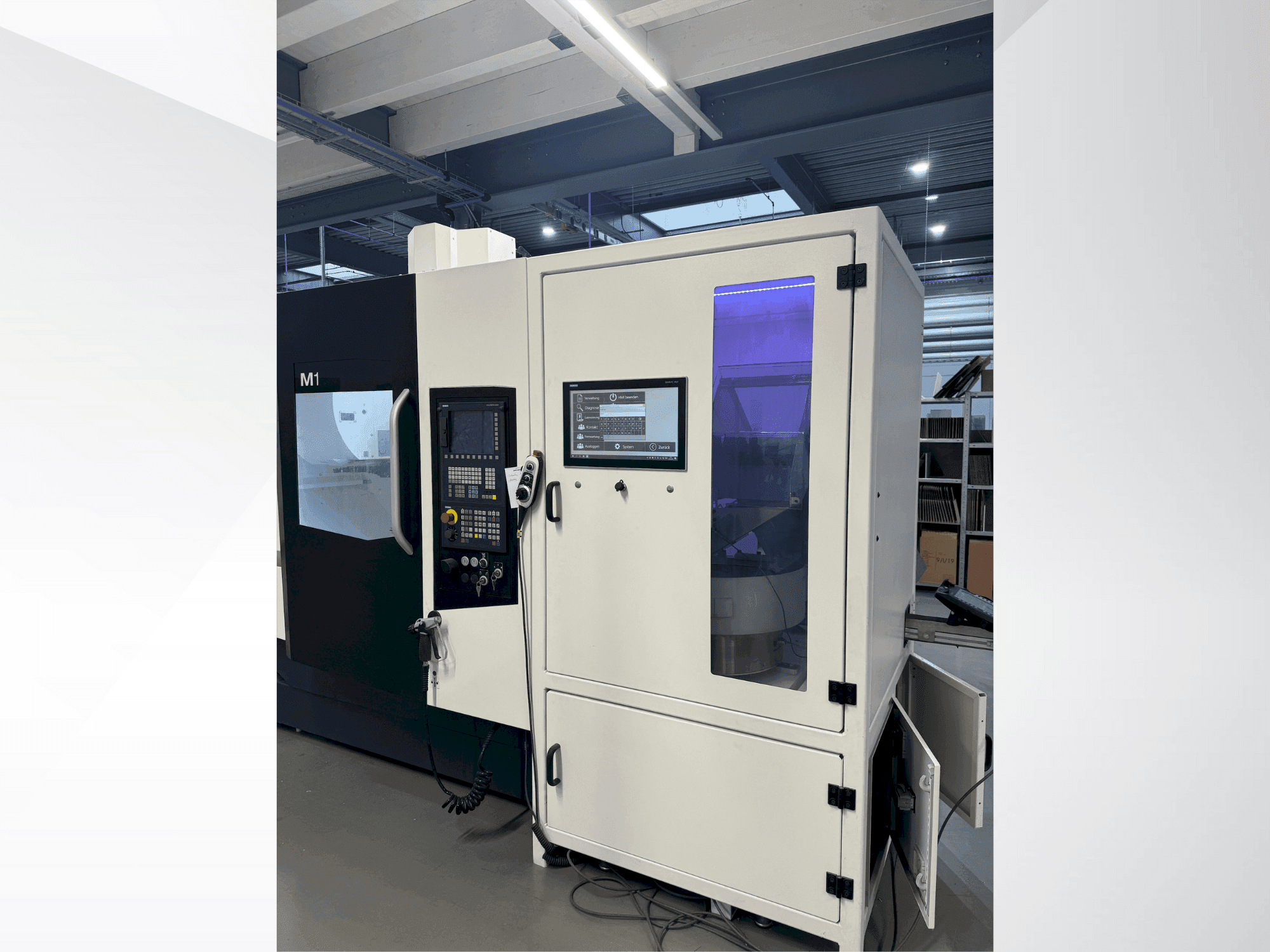 Вид станка DMG M1  спереди