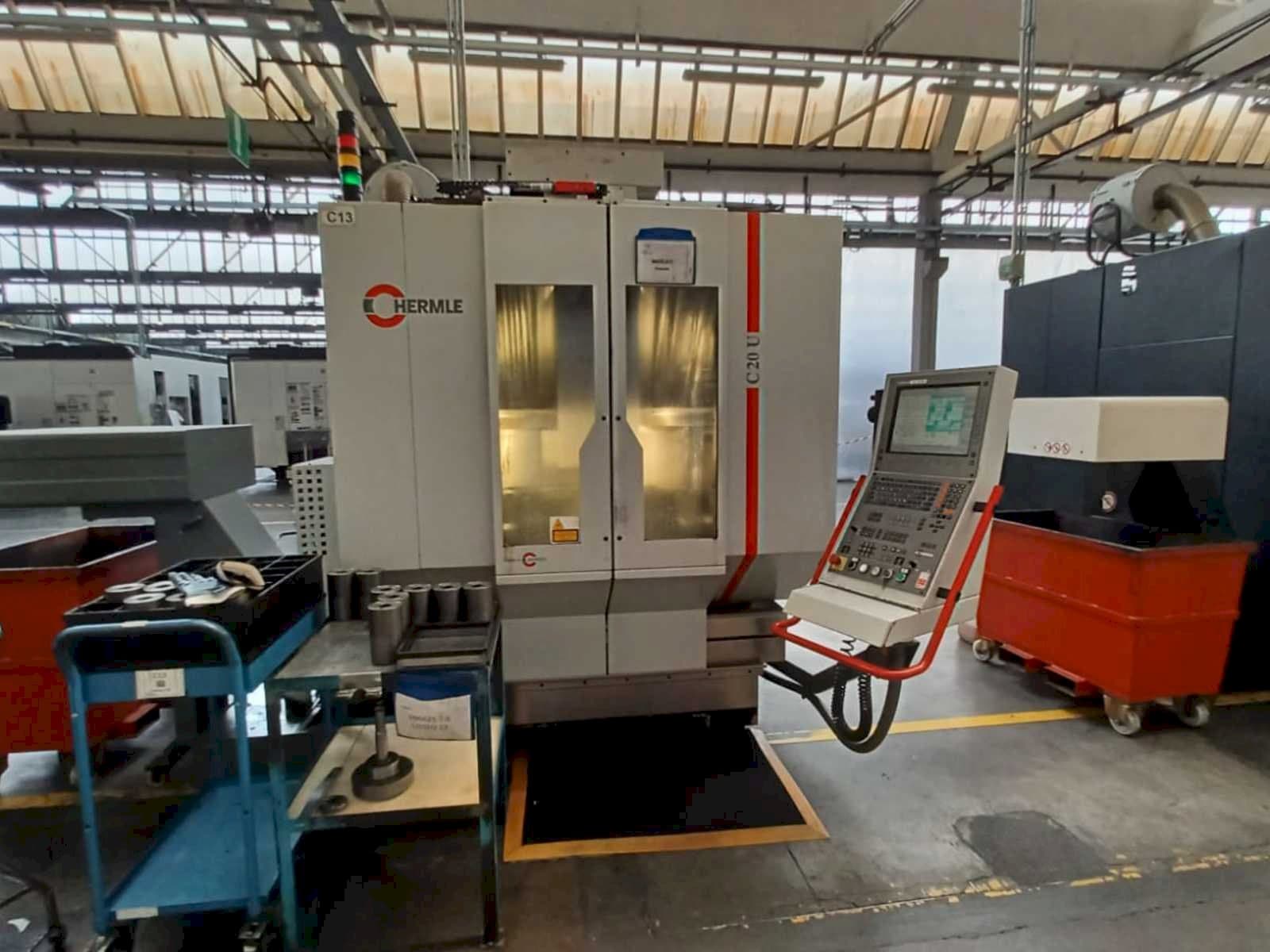 Вид станка HERMLE C20U  спереди