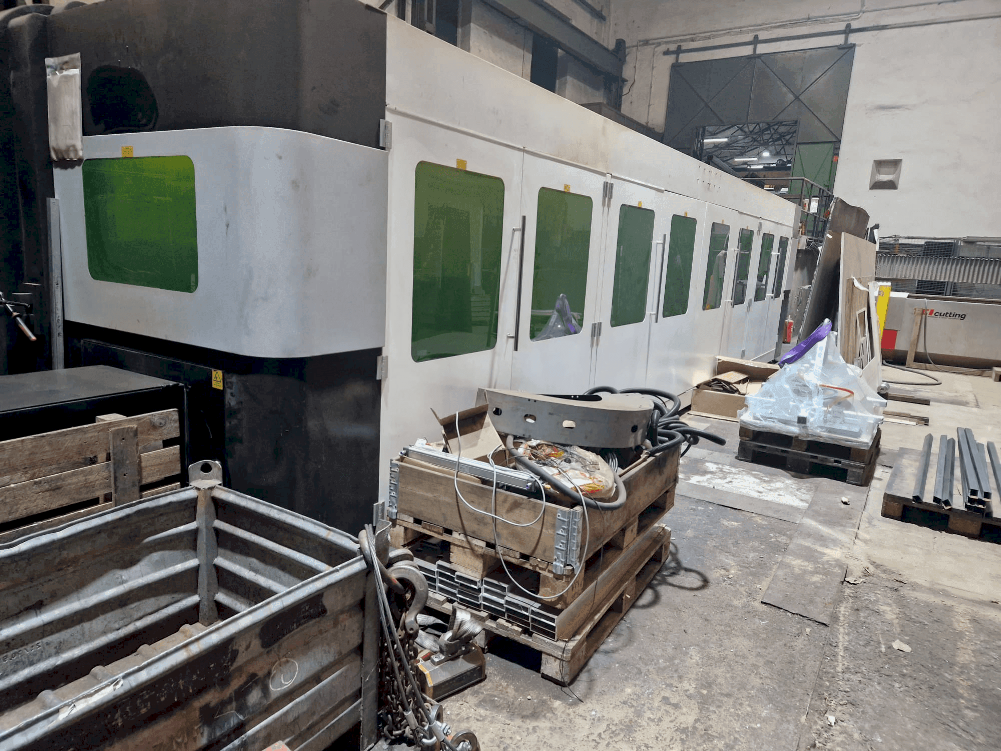 Вид станка THETA TL 3015 PWD  спереди