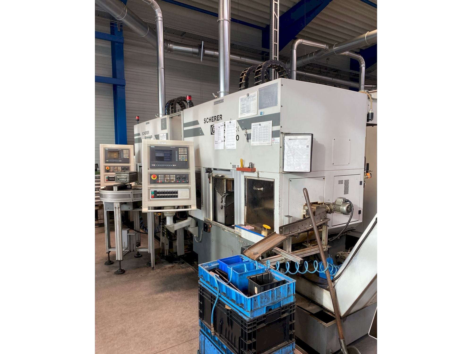 Вид станка Scherer - Feinbau VDZ 100  спереди