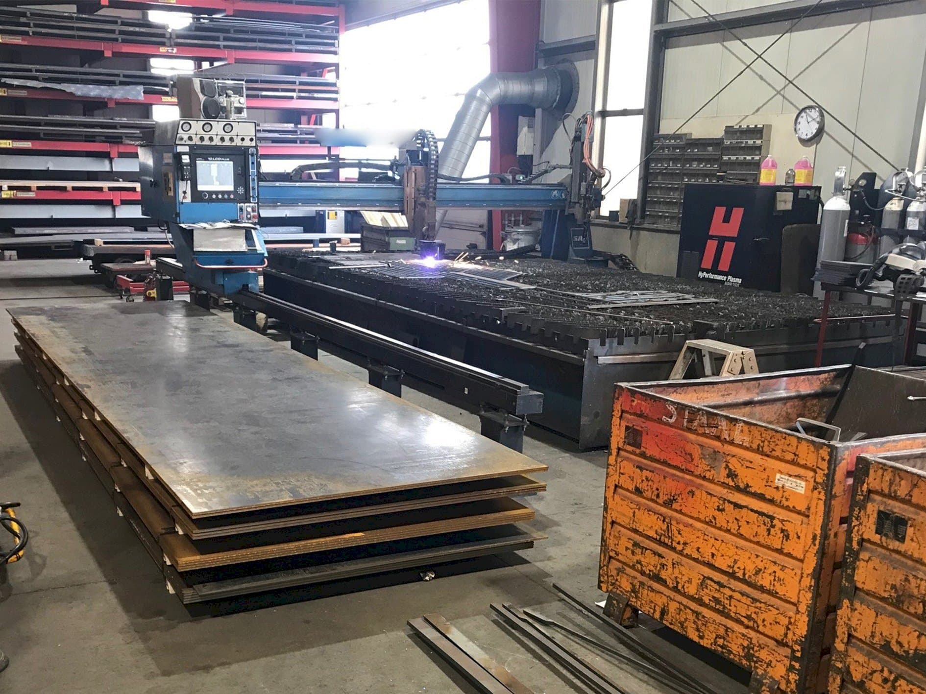 Вид станка SAF Oxytome B30E  спереди