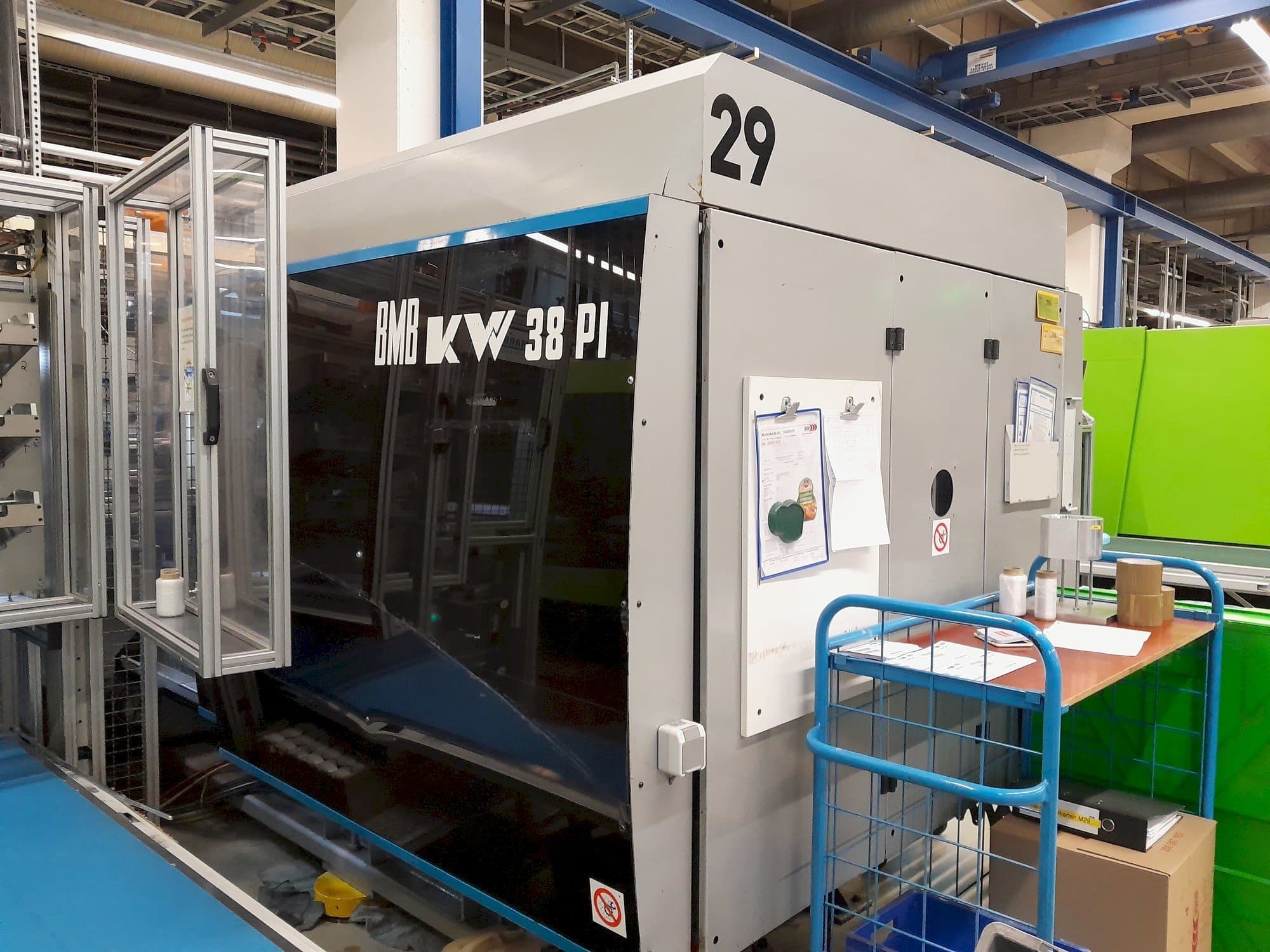 Вид станка BMB KW 38 PI/1300  спереди