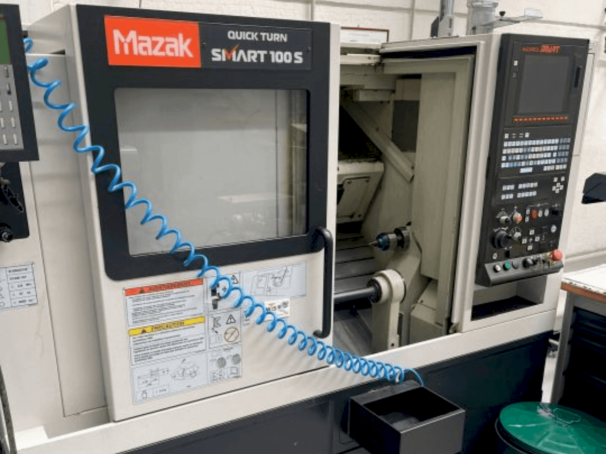 Вид станка Mazak QT SMART-100  спереди