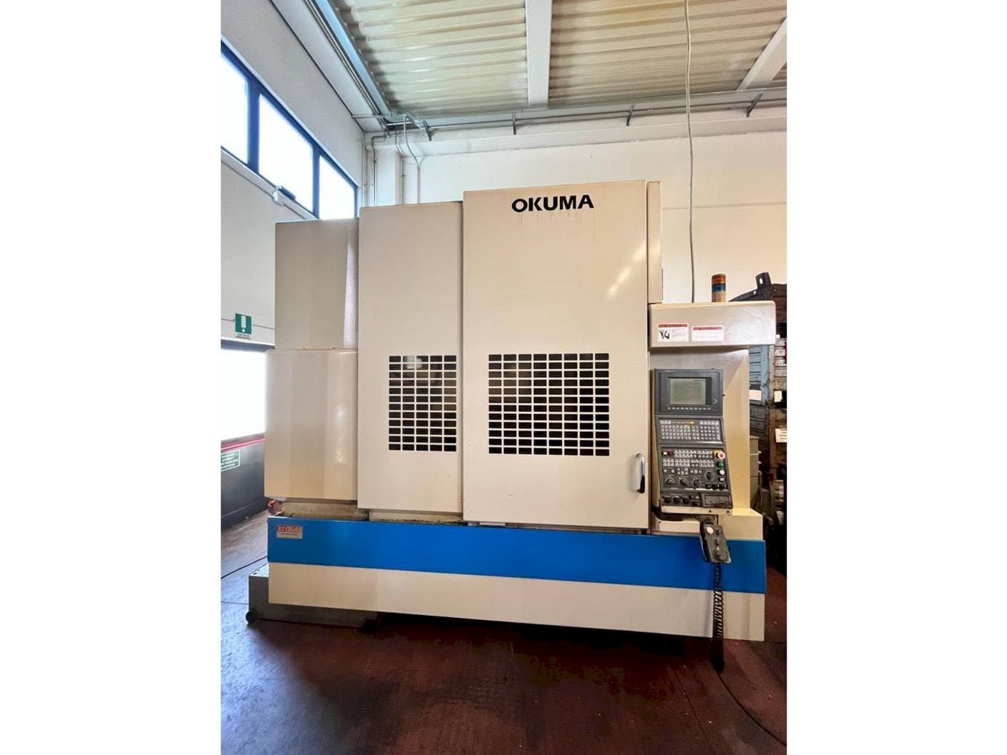 Вид станка Okuma MX55 VA  спереди