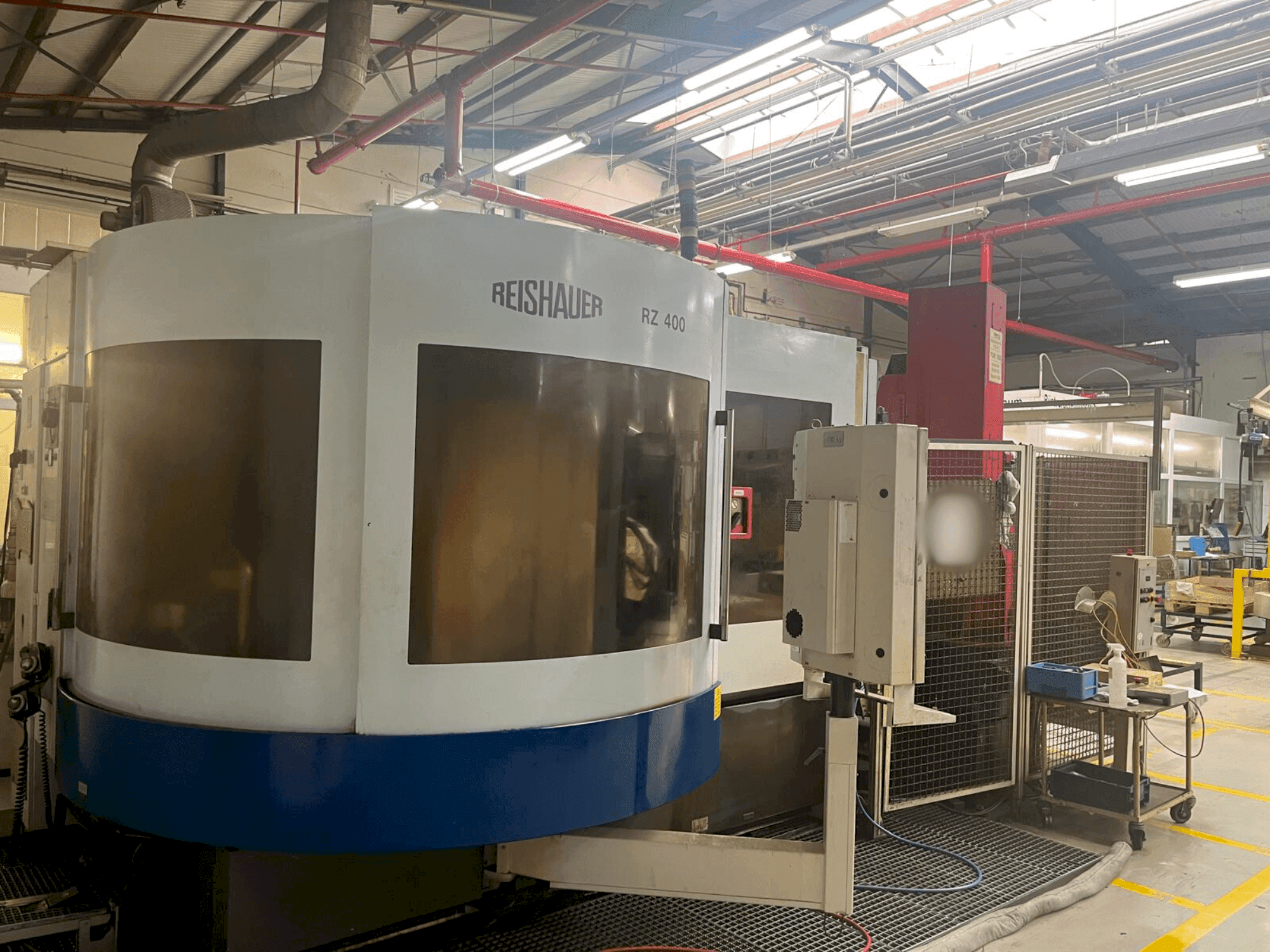 Вид станка Reishauer RZ 400  спереди