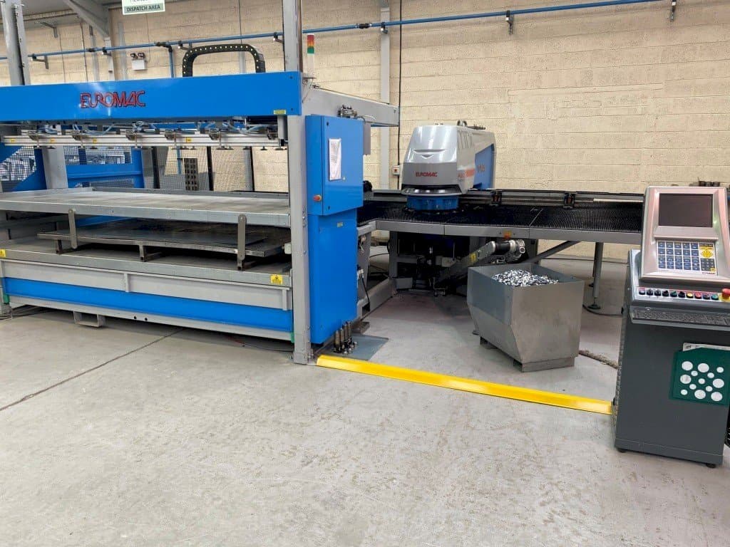 Вид станка Euromac MTX Flex 12 Hybrid  спереди