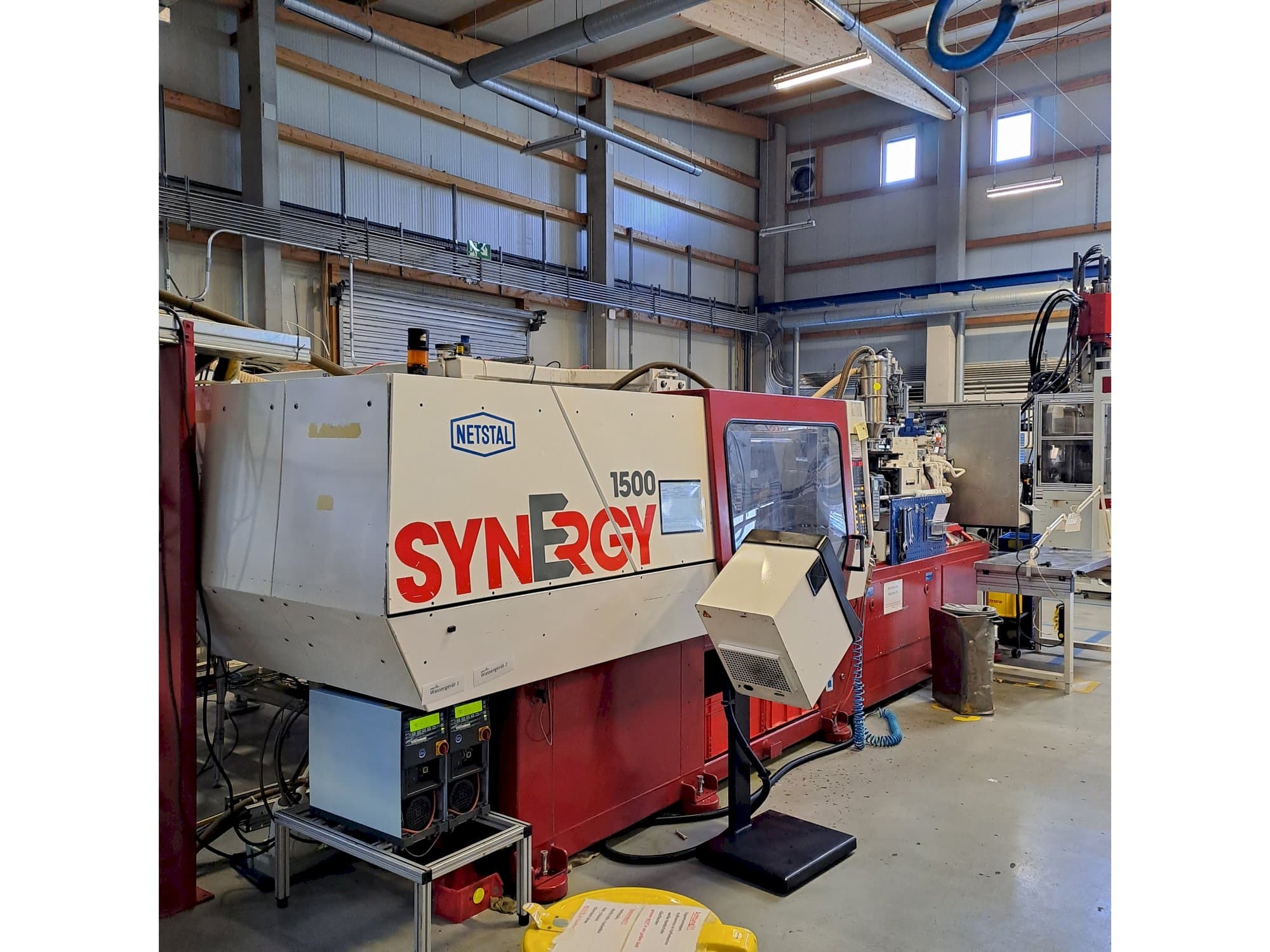 Вид станка Netstal S 1500 - 460  спереди