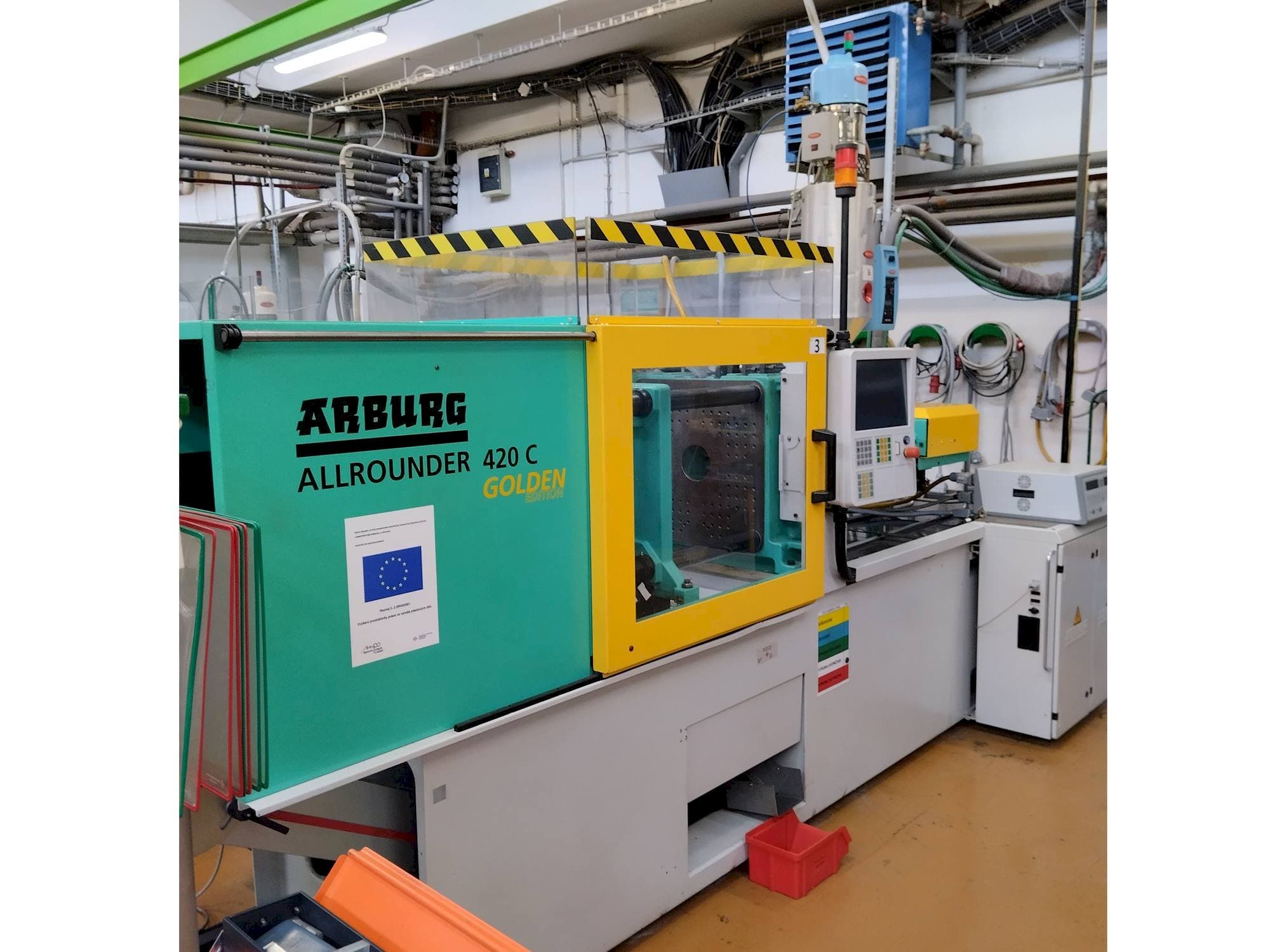 Вид станка Arburg 420C 1000-290  спереди