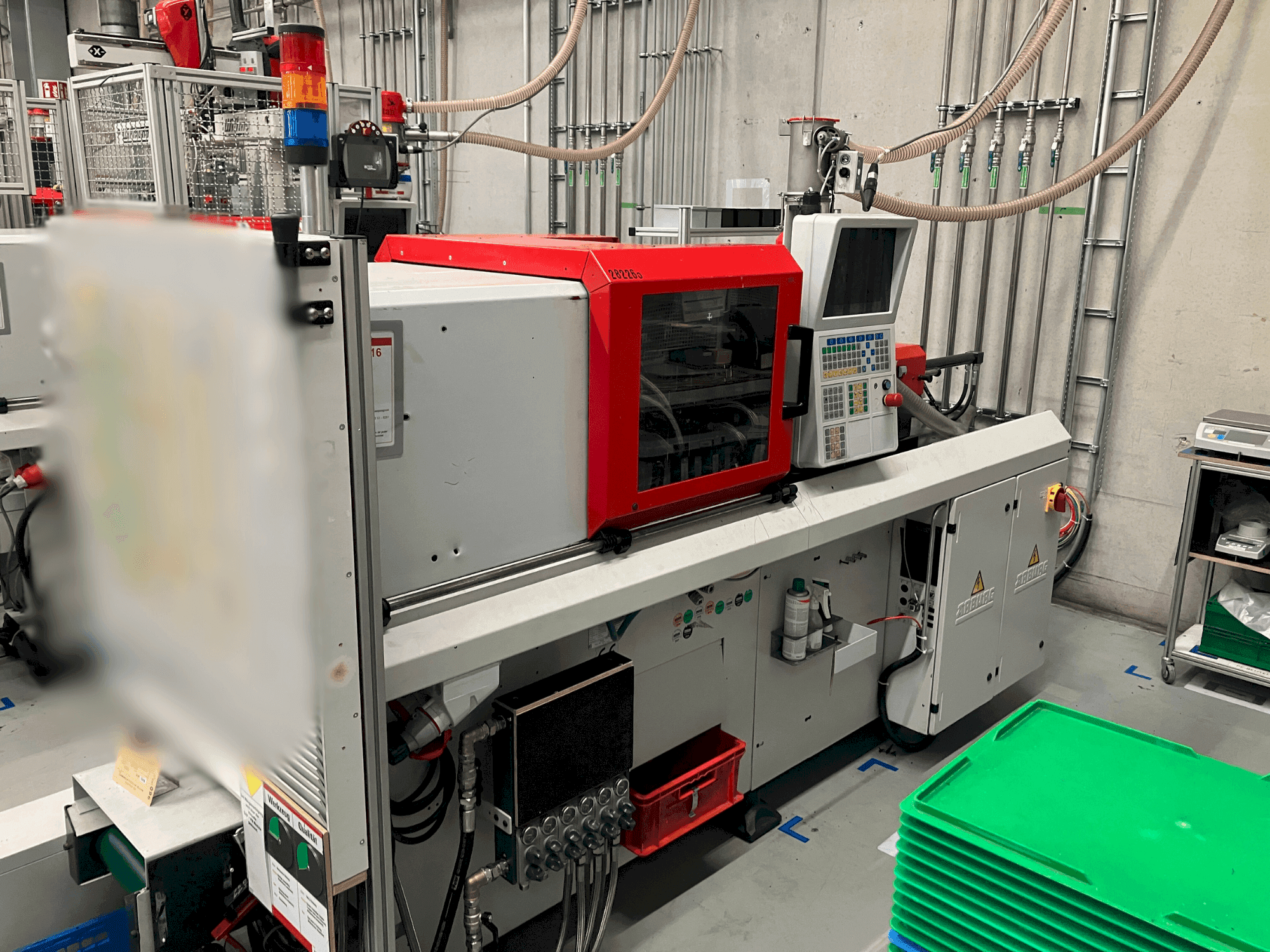 Вид станка Arburg Allrounder 270 S 250-60  спереди