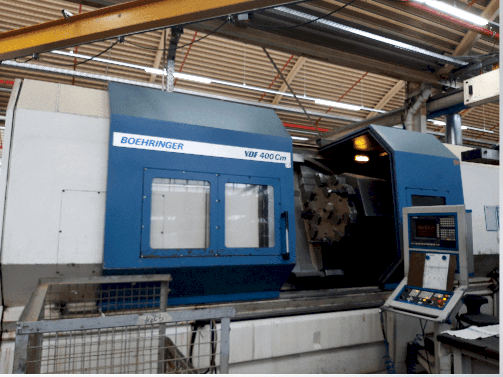 Вид станка BOEHRINGER VDF 400 CM  спереди