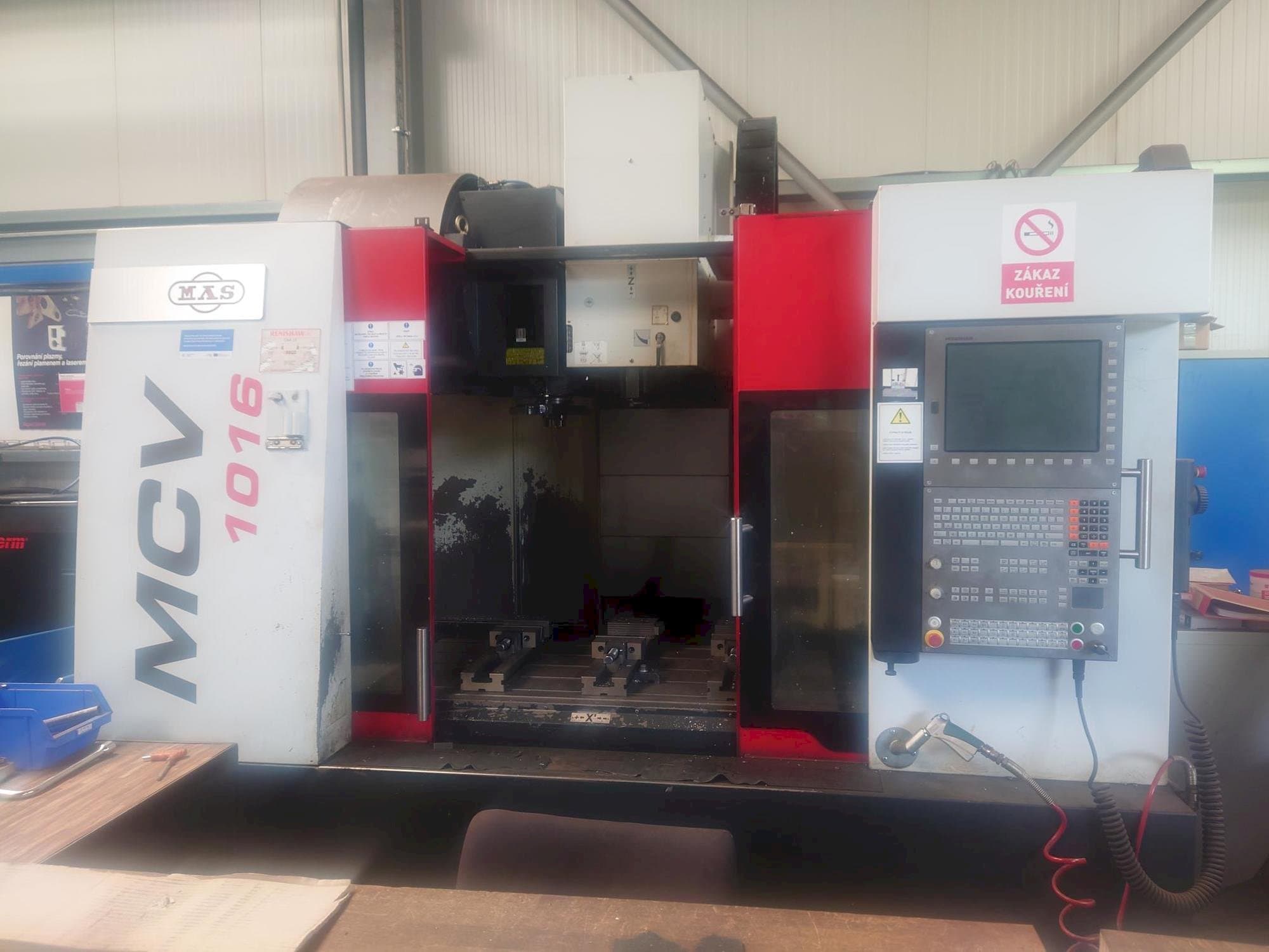 Вид станка KOVOSVIT MAS MCV 1016 Quick  спереди