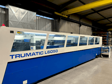 Вид станка TRUMPF Trumatic L6050  спереди
