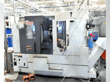 Вид станка MORI SEIKI NL2000Y  спереди