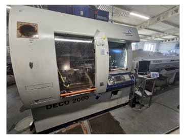 Вид станка Tornos Deco 26 спереди