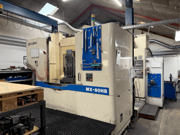 Вид станка Okuma MX-60HB  спереди