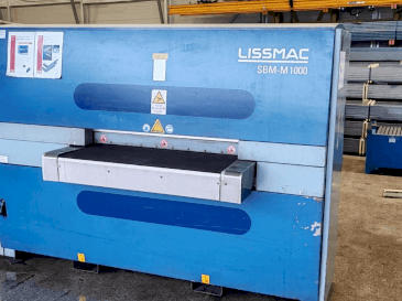 Вид станка LISSMAC SBM-M 1000 B2  спереди