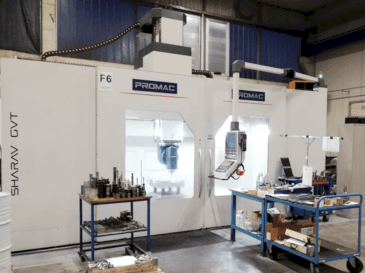 Вид станка PROMAC SHARAV GTV 3.5  спереди