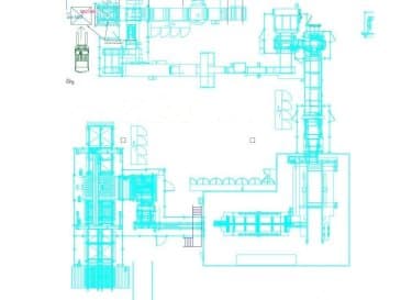 Вид станка TORWEGGE TG2 Parquet production line  спереди