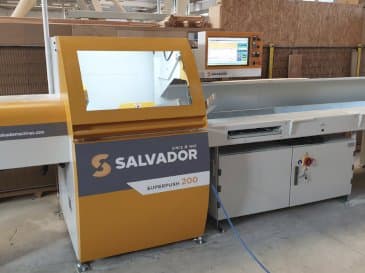 Вид станка SALVADOR Superpush 200  спереди